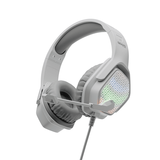 FASTER GEKKO GAMING HEADPHONES WITH NOISE CANCELLING MICROPHONE