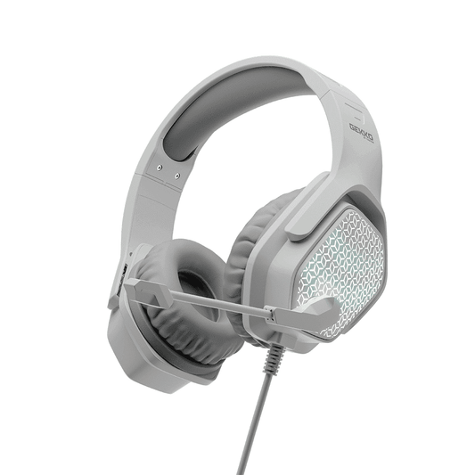 FASTER GEKKO GAMING HEADPHONES WITH NOISE CANCELLING MICROPHONE