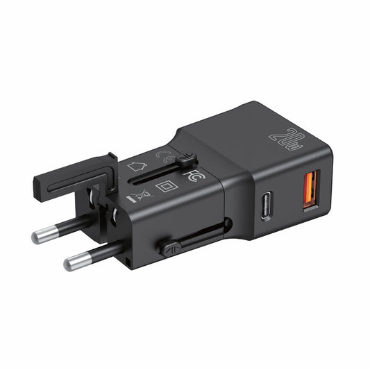 FASTER International Travel Power Adapter