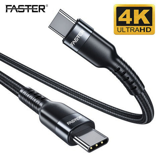 FASTER 100W USB-C To USB-C PD Cable